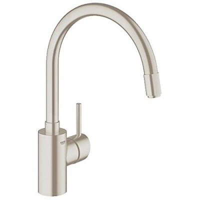 GROHE Concetto Mitigeur monocommande &eacute;vier, Zero SuperSteel (32663DC3)