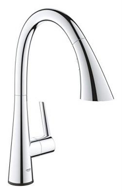 GROHE Zedra touch, mitigeur evier &eacute;lectronique, chrome (30219002)