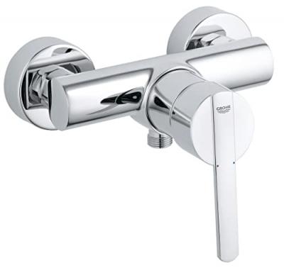 GROHE Robinet de douche design  Mitigeur mural en laiton chrom&eacute; Feel