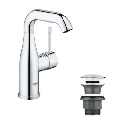 GROHE Essence Mitigeur monocommande Lavabo Taille M, chrom&eacute; (23798001)