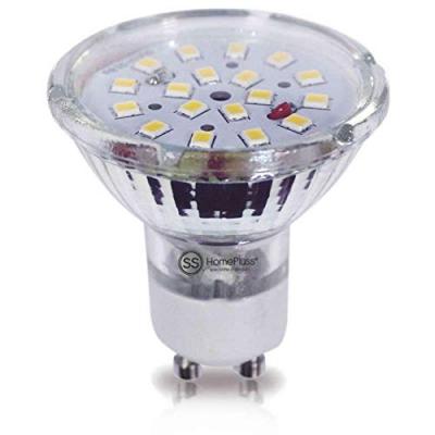 HOMEPLUSS GSC - led GU10 - 4.6W blanc chaud - Transparente