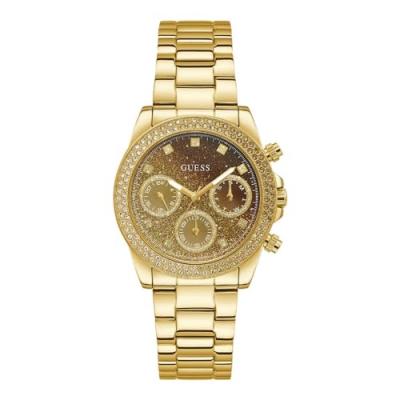 GUESS Montre Femme  LADIES DRESS GW0483L2 - Bracelet Acier Dor&eacute;