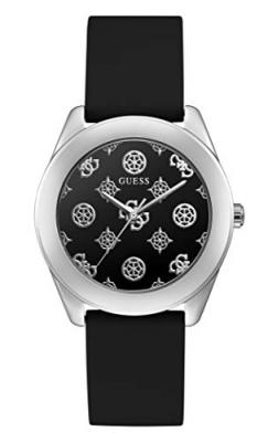 GUESS  Montre &agrave; Quartz pour Femme Peony G GW0107L1, argent&eacute;, Sangles