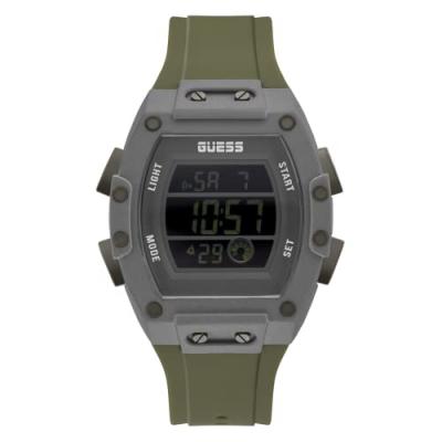 GUESS  Tonneau GW0340G3 Montre Hommes Chronographe