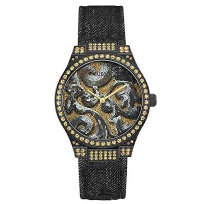 GUESS  Ladies Baroque Watch Noir