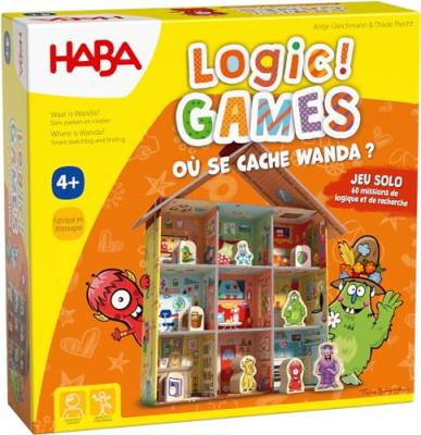 HABA  - Logic Games - Jeu de soci&eacute;t&eacute; o&ugrave; se cache Wanda - Version fran&ccedil;aise - 