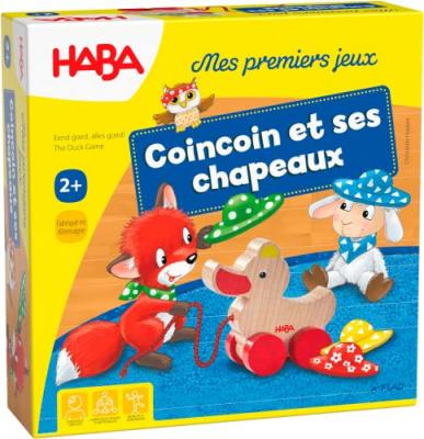 HABA Mes premiers jeux &ndash; coincoin et ses chapeaux