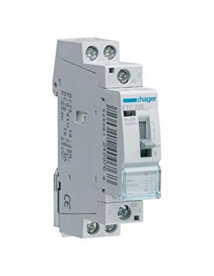 HAGER Contacteur double tarif Jour / Nuit - 25A - 3F