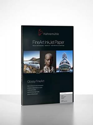 HAHNEMUHLE PHOTO Hahnem&uuml;hle Photo Papier Photo Fine Art Baryta 325g A2 25 F Brillant