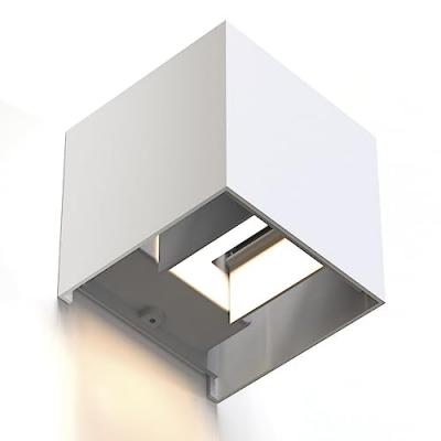 HAMA Luminaire WLAN, carr&eacute;, 10 cm, IP44 pour int&eacute;rieur et ext&eacute;r., blc