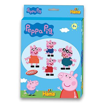 HAMA  Perles &agrave; repasser midi 'Peppa Pig', coffret cadeau