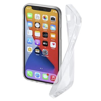 HAMA Coque Crystal Clear pour iPhone 12 mini, transparente -