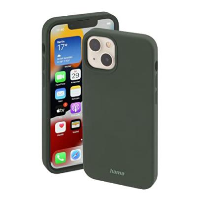 HAMA Coque protection MagCase Finest Feel PRO pour iPhone 13 mini, verte -