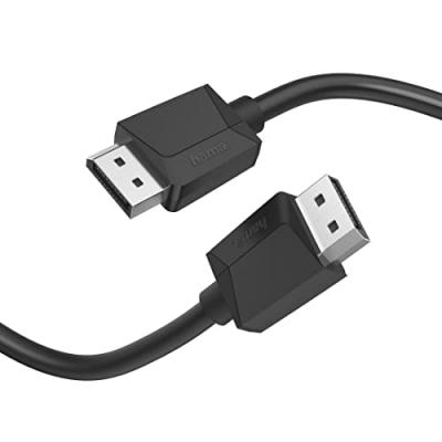HAMA C&acirc;ble DisplayPort, DP 1 .2, ultra HD 4K, 1,50 m,