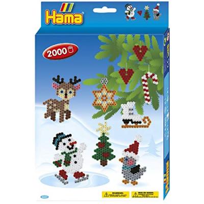 HAMA - Hanging Box-Christmas en Papier, 3437, Multicolore