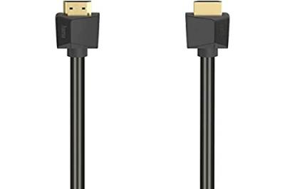 HAMA C&acirc;ble HDMI haute vitesse, 4K, f . m&acirc;le - f . m&acirc;le, Ethernet, 5,0 m,