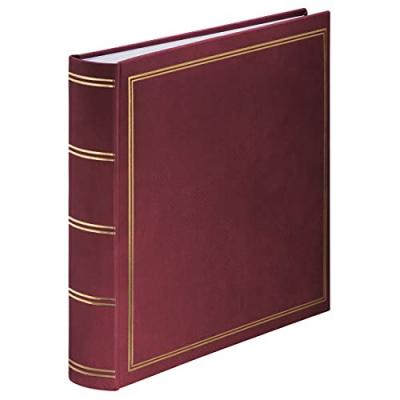 HAMA Album photo grand format "Londres", 30x30 cm, 80 pages blches, bordeaux