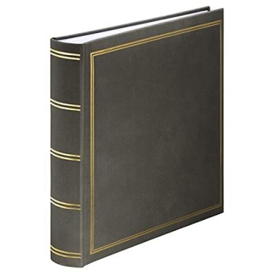 HAMA Album photo grand format Londres, 30x30 cm, 80 pages blanches, gris