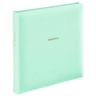 HAMA Album photo gd format "Memories", 30 x 30 cm, 50 pages noires, menthe