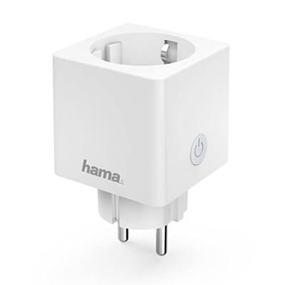 HAMA Prise wlan ""mini"", mesure de consomm., ss concentrat., com. Voc./app.