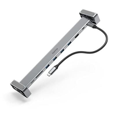 HAMA Station d'accueil USB-C avec pieds de support amovibles, 9 ports