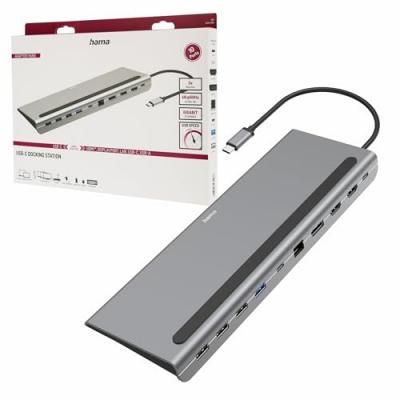 HAMA  USB-C Docking Station Connect2Office Pro (00200100)