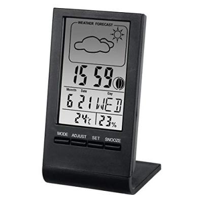 HAMA  Thermom&egrave;tre/hygrom&egrave;tre avec &eacute;cran &agrave; cristaux liquides TH-100