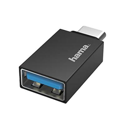 HAMA Adaptateur usb-otg, fiche usb-c - port usb, usb 3. 2 gen1, 5 gbit/s