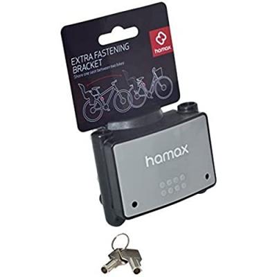 HAMAX  ham604002 fixation si&egrave;ge enfant-cadre de v&eacute;lo (noir/gris)