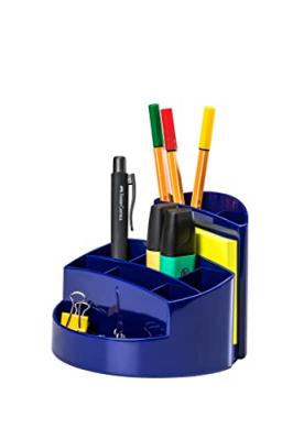 HAN  multipot &agrave; crayons RONDO, 9 compartiments, bleu