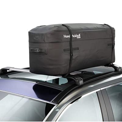 HANDIWORLD HandiHoldall 175 Litres - Coffre de toit souple et pliable - Etanche - Noir - 
