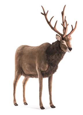 HANSA  peluche geante cerf 150 cm h et 140 cm l 3349