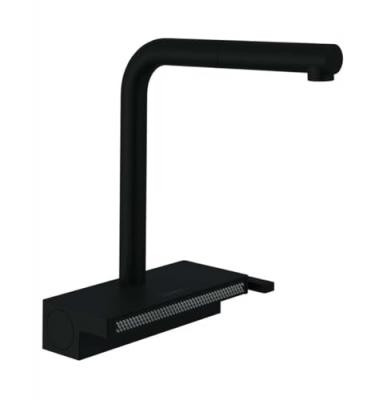 HANSGROHE Cuisine aquno select m81 sbox 2 jets avec douchette extractible + passoire, noir mat