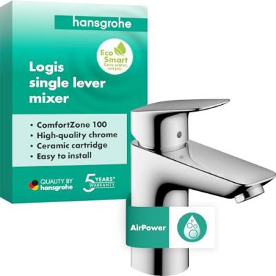 HANSGROHE Mitigeur lavabo  logis bas d&eacute;bit chrom&eacute; - 71104000