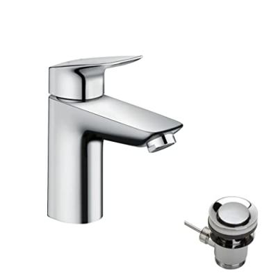 HANSGROHE Mitigeur de Lavabo pour Salle de Bain  MyCube L Chrome
