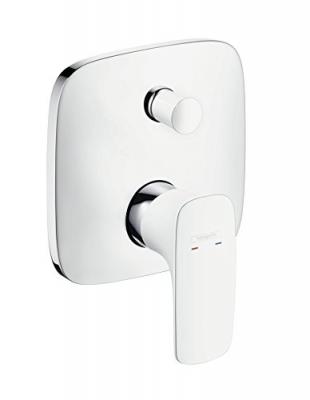 HANSGROHE  PuraVida Set de finition pour mitigeur &agrave; encastrer blanc/chrom&eacute; # 15445400