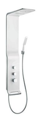 HANSGROHE  - Colonne de douche Raindance 180, 2 jets blanc chrom&eacute;