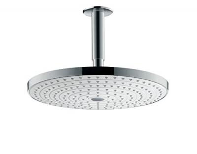 HANSGROHE Douche de t&ecirc;te plafond Raindance Select S 300 EcoSmart Blanc/Chrom&eacute;
