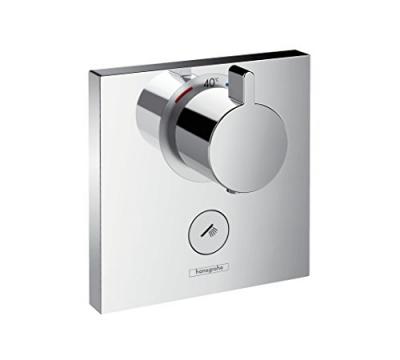 HANSGROHE Robinet thermostatique avec robinet d'arr&ecirc;t de haut d&eacute;bit chrom&eacute; ShowerSelect 