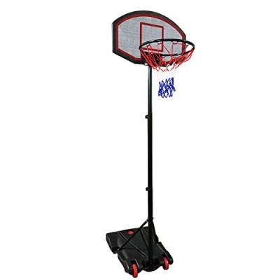 Panier de basket-ball ajustable 165 &agrave; 205cm - Noir