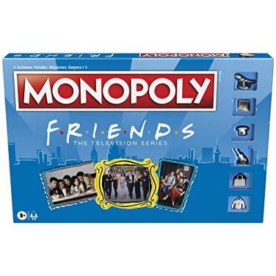 HASBRO GAMING Jeu de soci&eacute;t&eacute;  Monopoly &eacute;dition Friends la s&eacute;rie t&eacute;l&eacute;