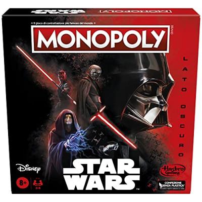 HASBRO Monopoly: Star Wars C&ocirc;t&eacute; obscur -  Gaming - Jeu de soci&eacute;t&eacute; - Multi - 6 Joueurs 