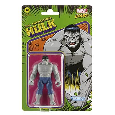 MARVEL Figurine Hasbro  Legends Retro Grey Hulk 9,5cm- - Figurine