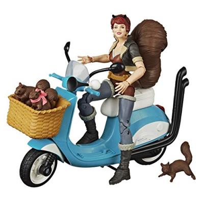 HASBRO Marvel Legends Series - Figurine avec v&eacute;hicule Squirrel Girl 15 cm