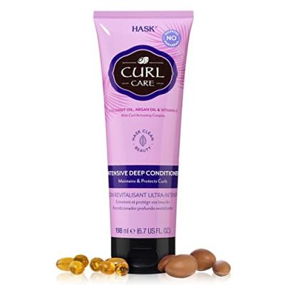 HASK  apr&egrave;s-shampooing intense pour boucles 198 ml