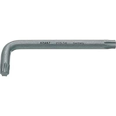 HAZET  2115-T9 Cl&eacute; m&acirc;le coud&eacute;e torx int&eacute;rieur Taille T&thinsp;9