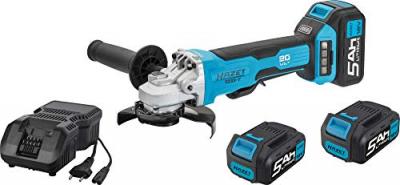  Grindille &agrave; angle de la batterie 18V 9233-7 / 4 2x batterie 5.0 ah