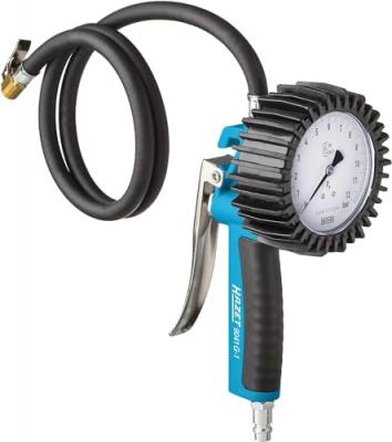 Manomètre Pression Pneus - Pistolet Gonflage Avec Jauge Précise Pour Voiture, Moto, Camion