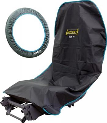 HAZET  196-6/2 Housses De Protection Pour Si&egrave;ge Conducteur Et Volant
