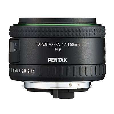 PENTAX Objectif &agrave; Focale fixe HD  FA 50 mm f1,4-22 Noir